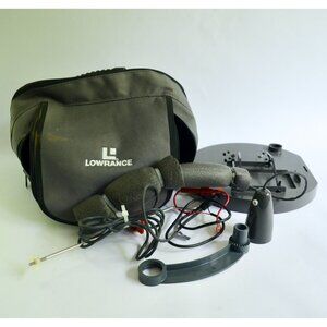 Lowrance PTI-WSU Ice Transducer w/ Depth Finder Case & Accessories